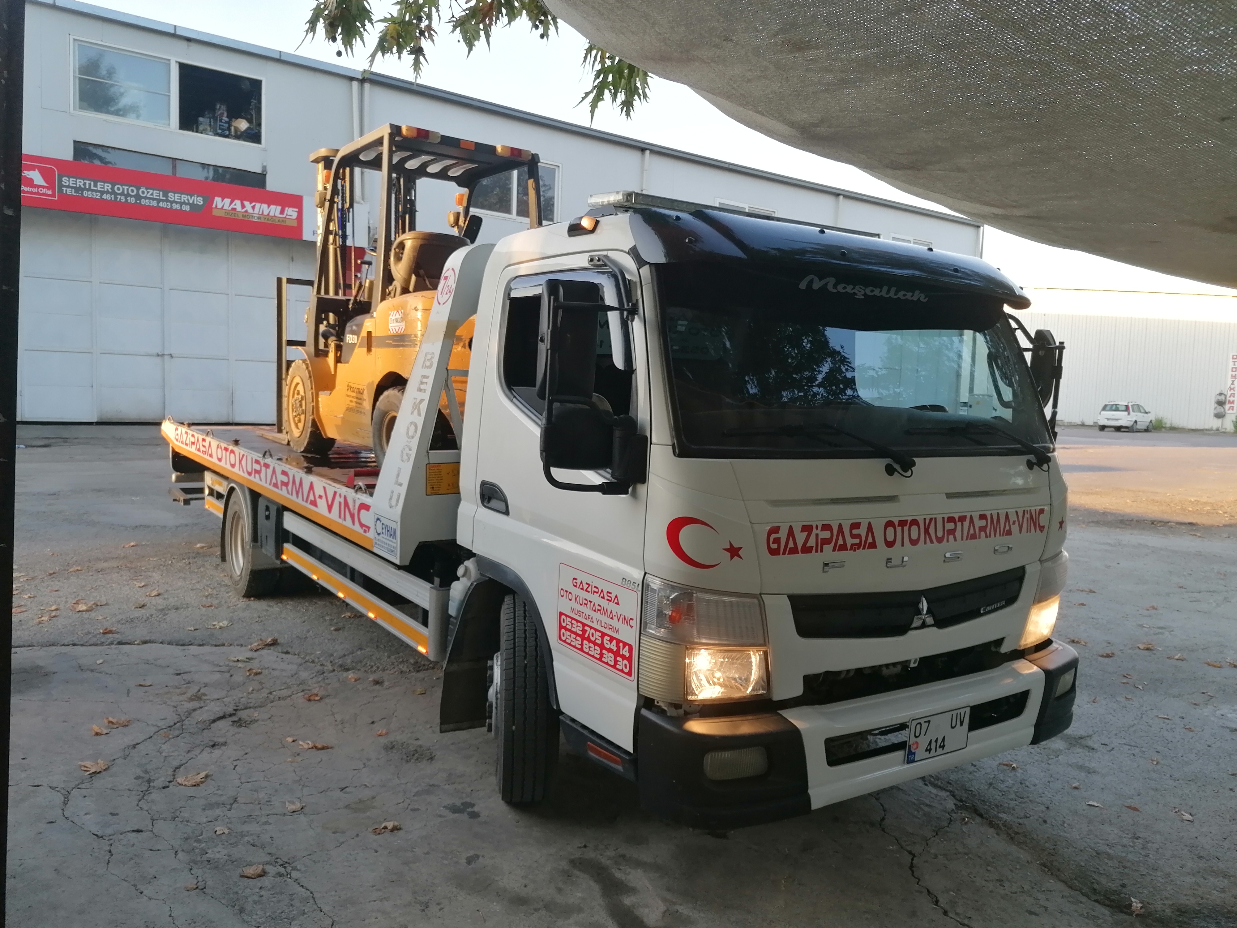 Gazipaşa Oto Kurtarma Çekici